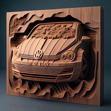 3D модель Volkswagen Golf VIII (STL)